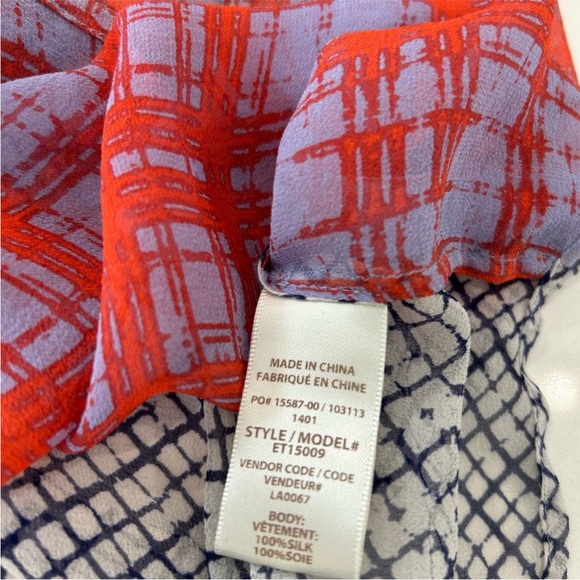 100% Silk Ella Moss Blouse for Anthropologie - Picture 11 of 12